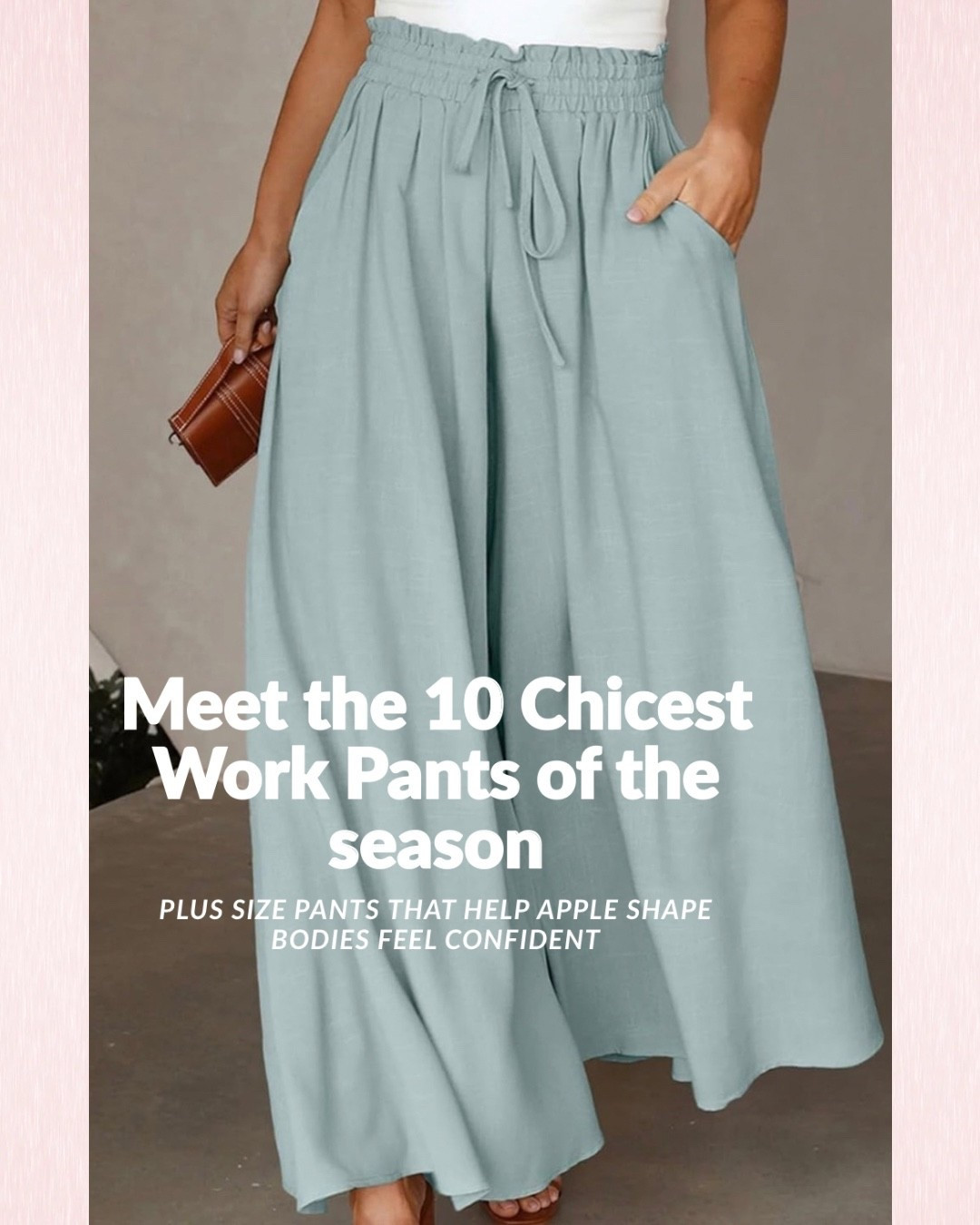 work outfits
Plus Size Pants That Help Apple Shape Bodies Look Balanced and Chic



* Curvy Fashion
* Figure-Flattering Pants
* Tummy-Friendly Pants
* Curvy Girl Style
* Women’s Plus Size Clothing
* Plus Size Outfit Ideas
* Wide-Leg Pants
* Straight-Leg Pants
* Pull-On Pants
* Comfortable Pants
* Everyday Style

#LTKootd #LTKPlusSize #LTKMidsize