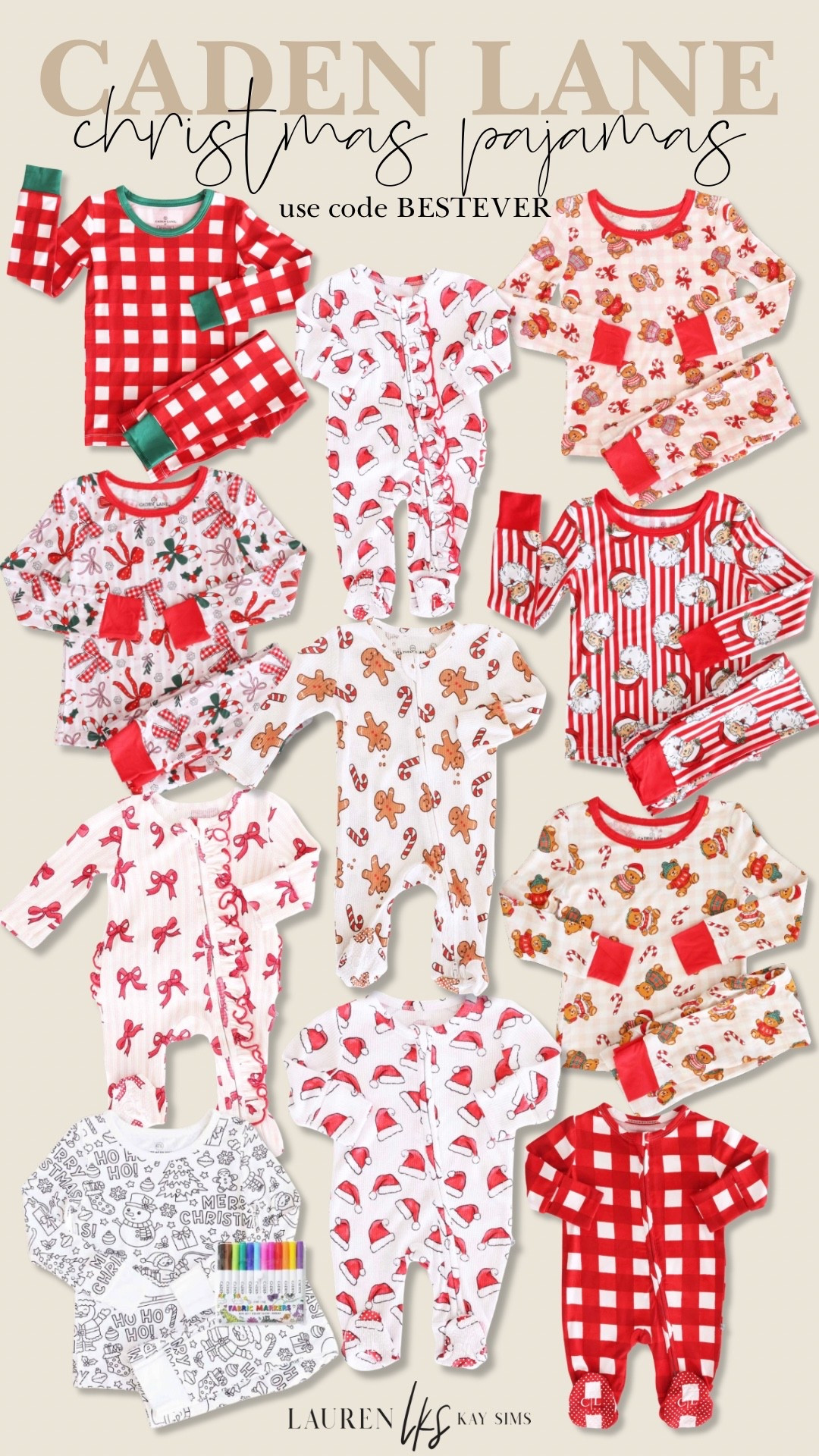 use code BESTEVER for 25% off my caden lane holiday faves! 😍