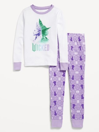 Universal Wicked™ Snug-Fit Graphic Pajama Set for Girls | Old Navy (CA)