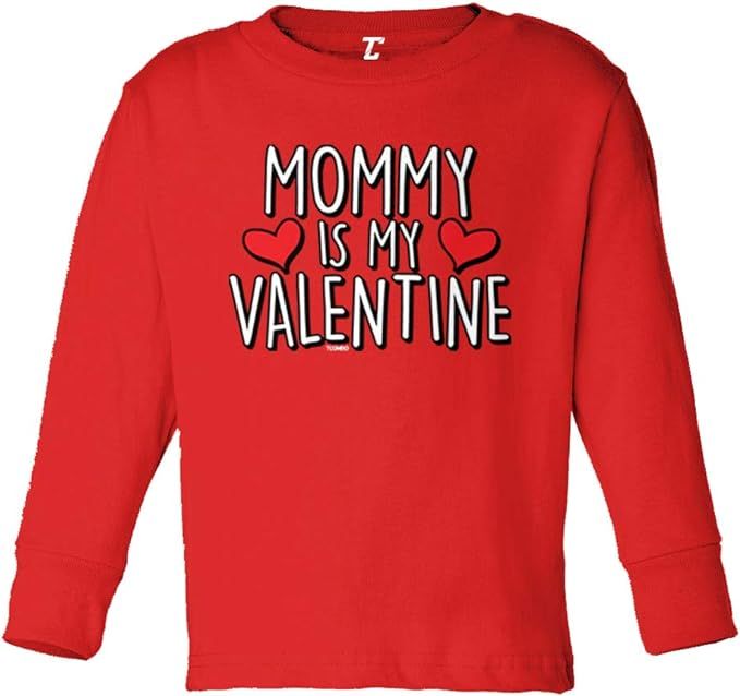 Mommy is My Valentine - Cute Cupid Infant/Toddler Cotton Jersey T-Shirt | Amazon (US)