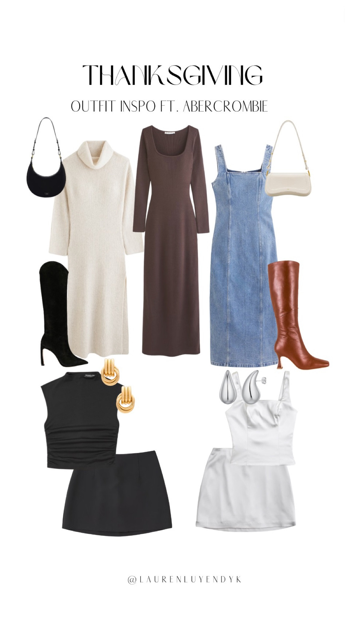 Thanksgiving outfit Inspo 🤎 last day to shop Abercrombie sale!

#LTKHoliday #LTKsalealert #LTKfindsunder100