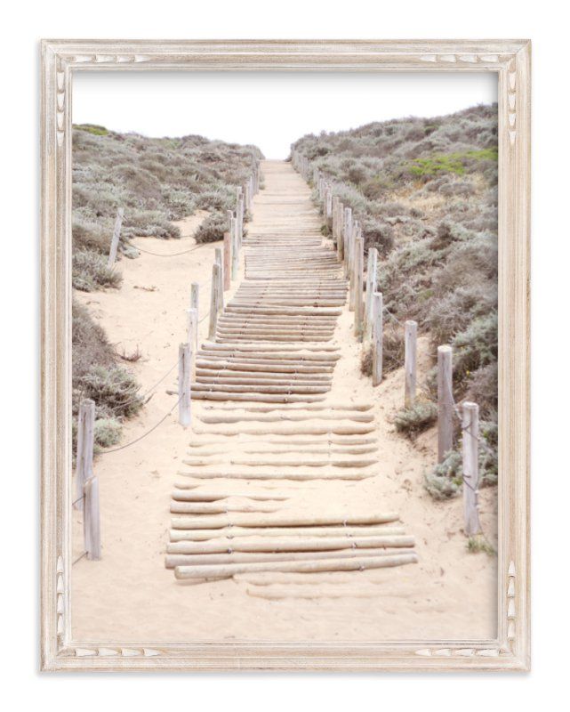 "Sandy San Franciscan Steps" - Photography Limited Edition Art Print by Sharon Rowan. | Minted