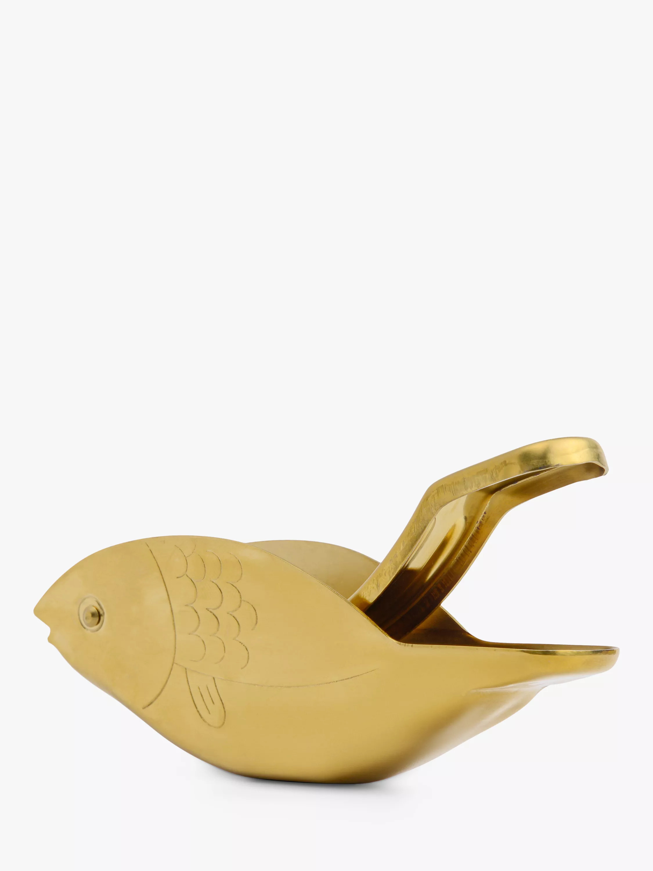 Here's How Stevie Fish Citrus Juicer, Gold | John Lewis (UK)