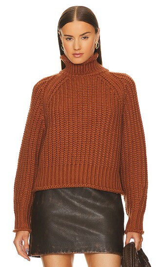 Jules Sweater in Rust | Revolve Clothing (Global)
