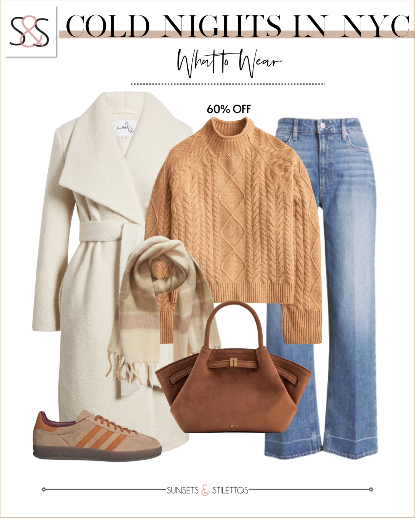 This long coat is perfect for winter, city travel, or workwear! Loving the neutral new balance sneakers!

Sunsets and Stilettos, sweater, wide leg jeans 

#LTKSeasonal #LTKStyleTip #LTKOver40