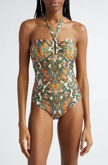 Zimmermann Ottie Wide Link One-Piece Swimsuit | Nordstrom | Nordstrom