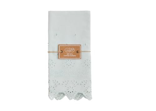 Mud Pie Blue Eyelet Spring Napkin; 18" x 18" | Amazon (US)