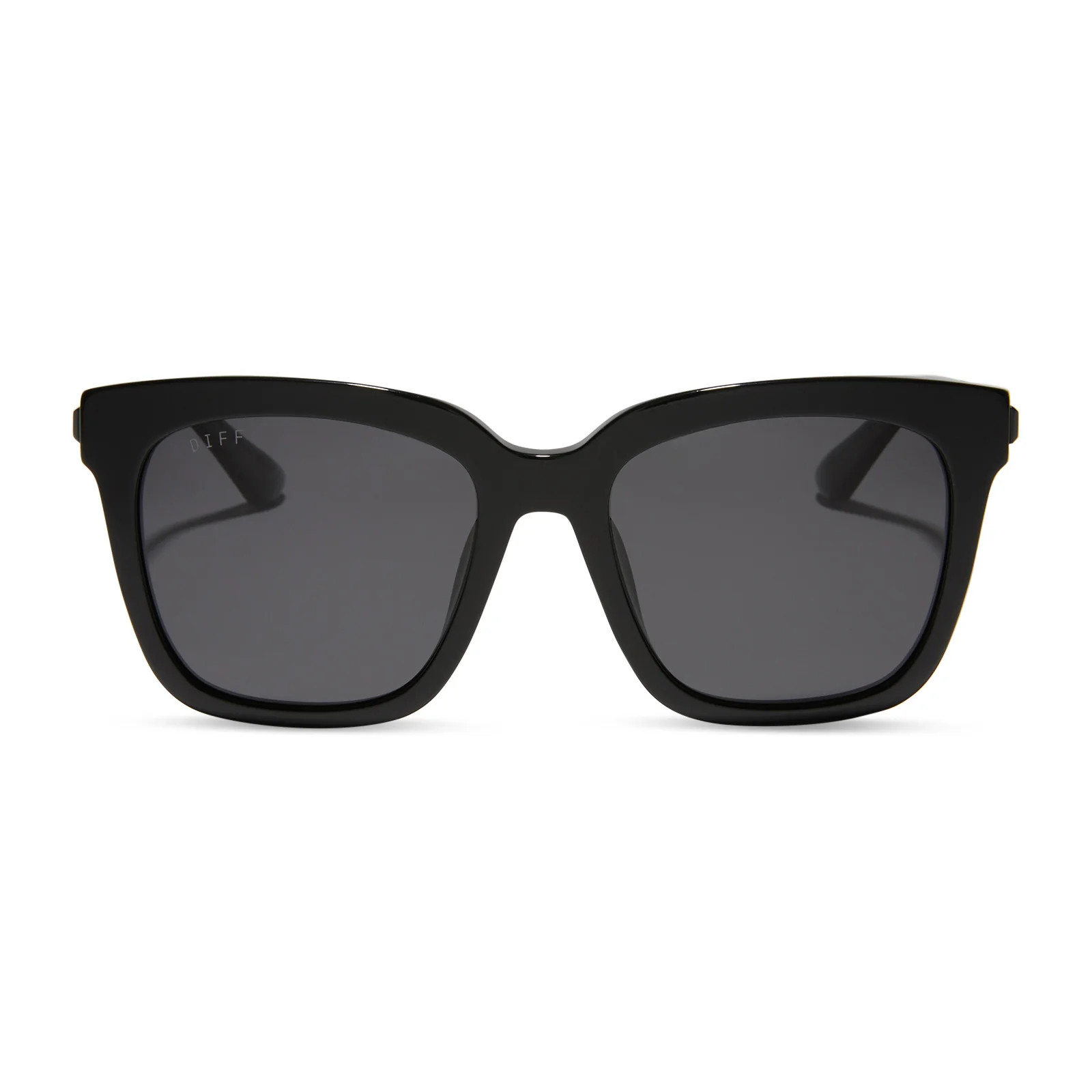 BELLA - BLACK + GREY + POLARIZED (Polarized / Black) | DIFF Eyewear