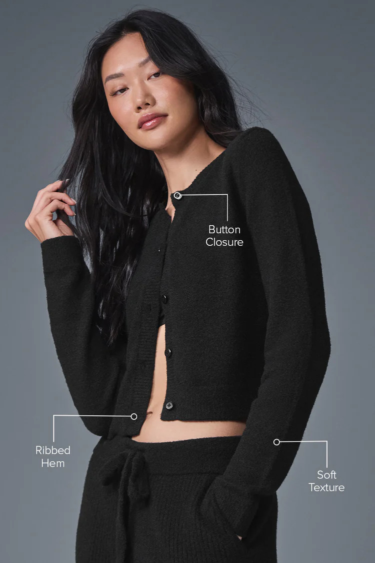 Snuggle Up Sweater Cropped Cardigan | Alo Yoga (US)