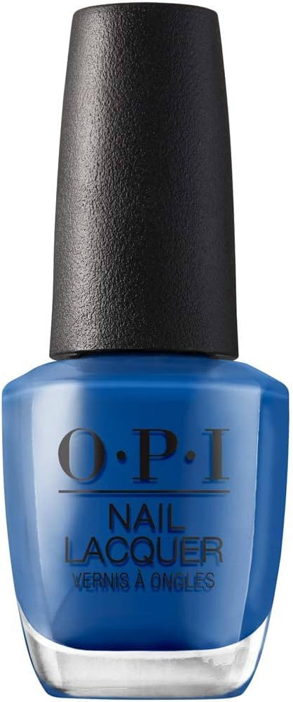 OPI Nail Lacquer, Mi Casa Es Blue Casa, Blue Nail Polish, Mexico City Collection, 0.5 fl oz | Amazon (US)