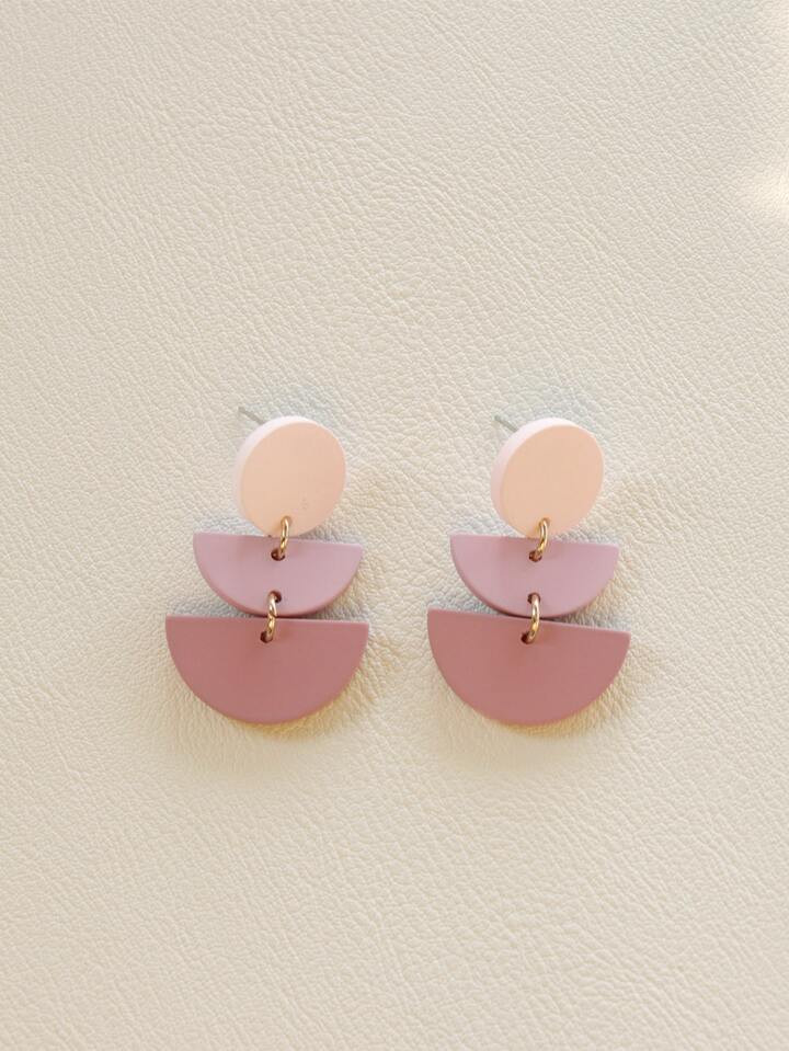 Geo Design Drop Earrings | SHEIN