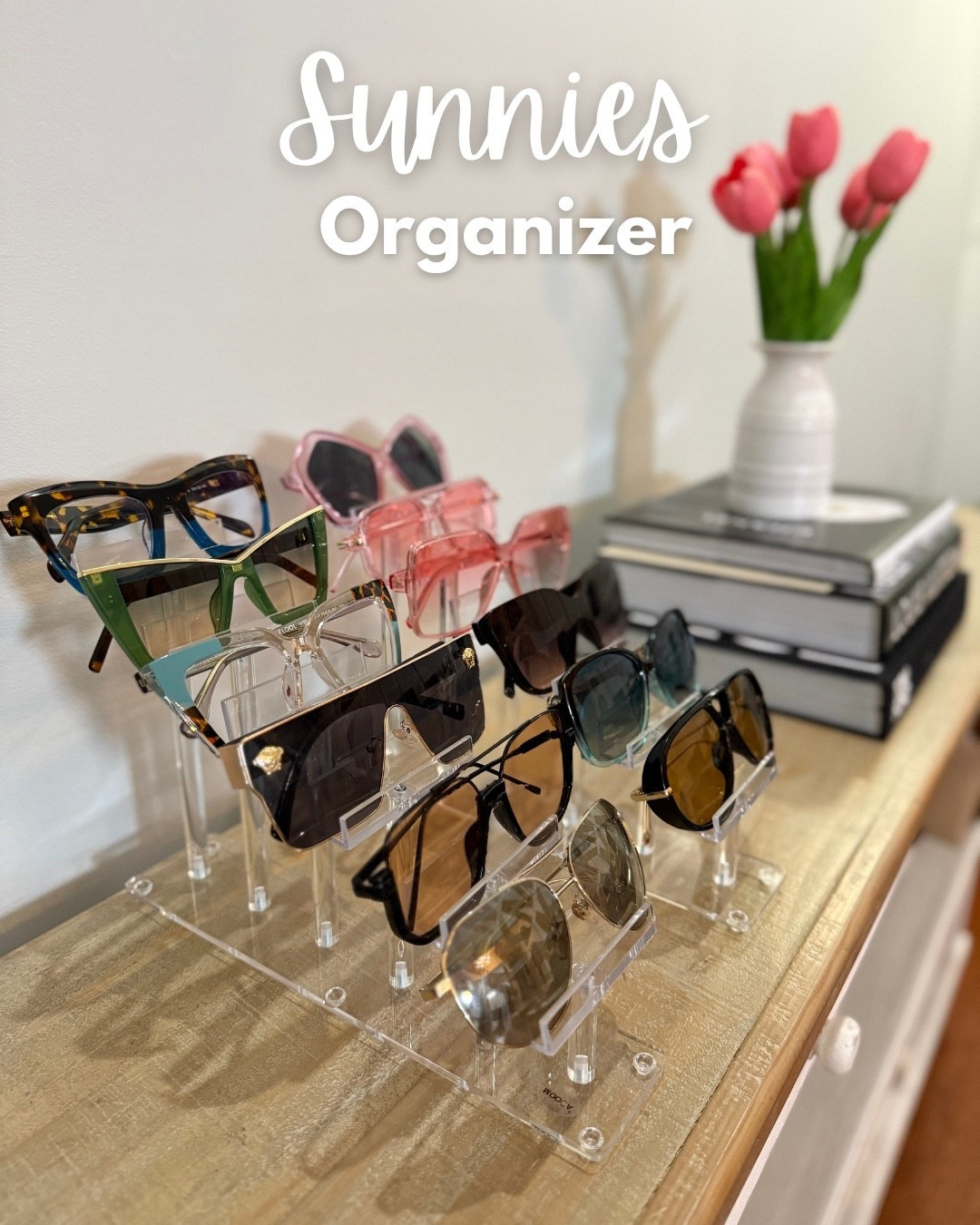 My sunnies collection is officially getting outta control 😭🕶️💕

This Amazon organizer comes in clutch for keeping them neat and easy to grab for a quick errand or when I’m styling an outfit.

No more digging through drawers trying to find “the” pair. 😅
Makes my little fashion girl heart happy. 🩷✨

If you’re a sunglasses lover like me… you NEED this for keeping your sunnies organized and scratch free.  

Tap to shop + save for later 💕

#fyp #fashionover50 #amazonfinds #sunglassesstyle #amazonhome #organizationideas #fashiongirl #accessorieslover #ltkfinds #ltkstyle #softlife #girlyhome #amazonmusthaves #richauntievibe

#LTKBeauty #LTKOver40 #LTKHome