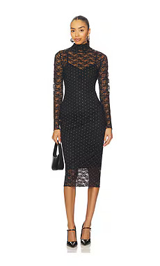 Steve Madden Vivienne Dress in Black from Revolve.com | Revolve Clothing (Global)