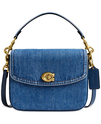 COACH Cassie Mini Denim Crossbody Bag 19 - Macy's | Macy's