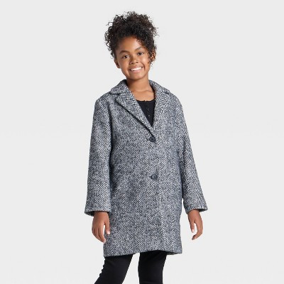 Girls' Faux Wool Jacket - Cat & Jack™ | Target