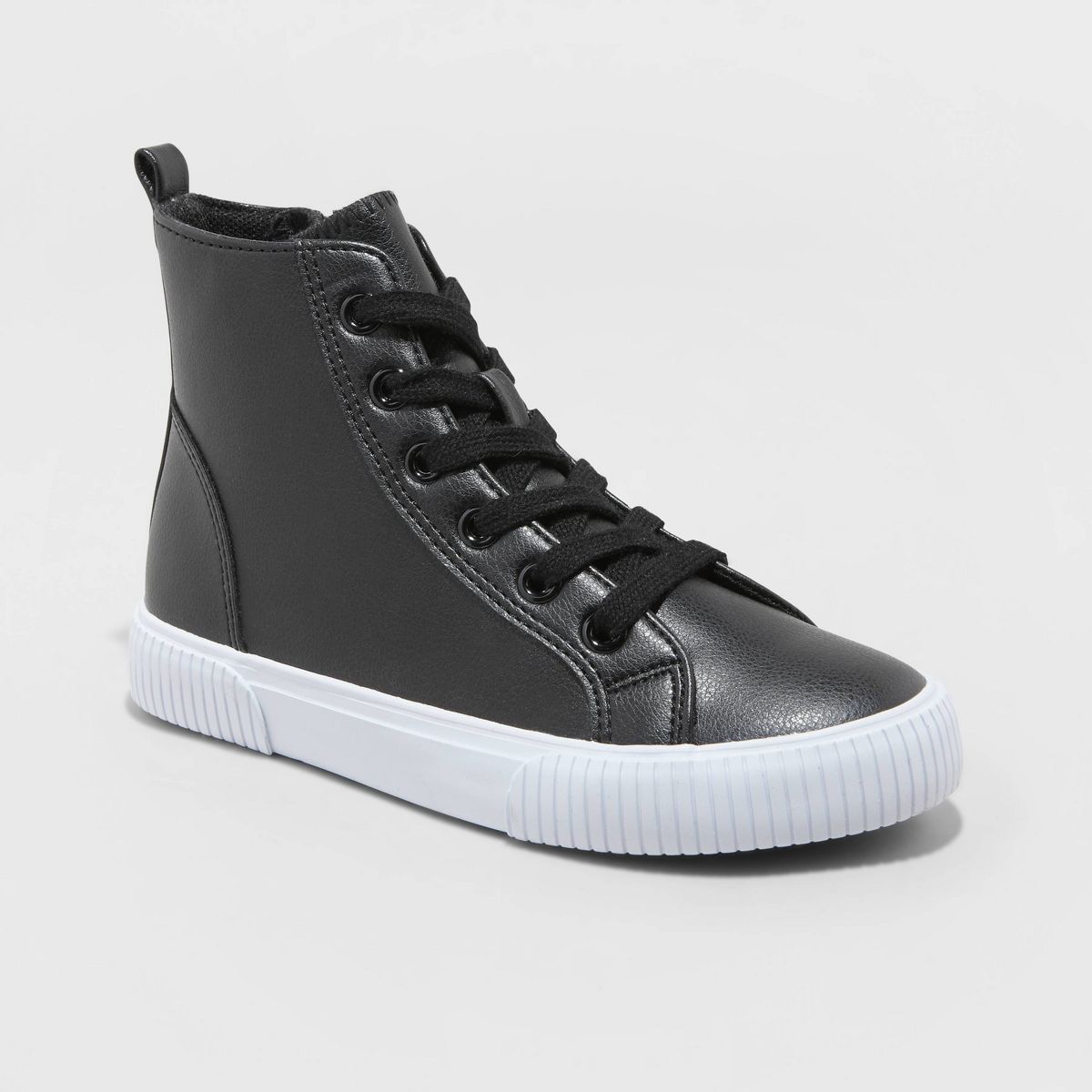Boys' Glenn High-Top Sneakers - Cat & Jack™ Black | Target