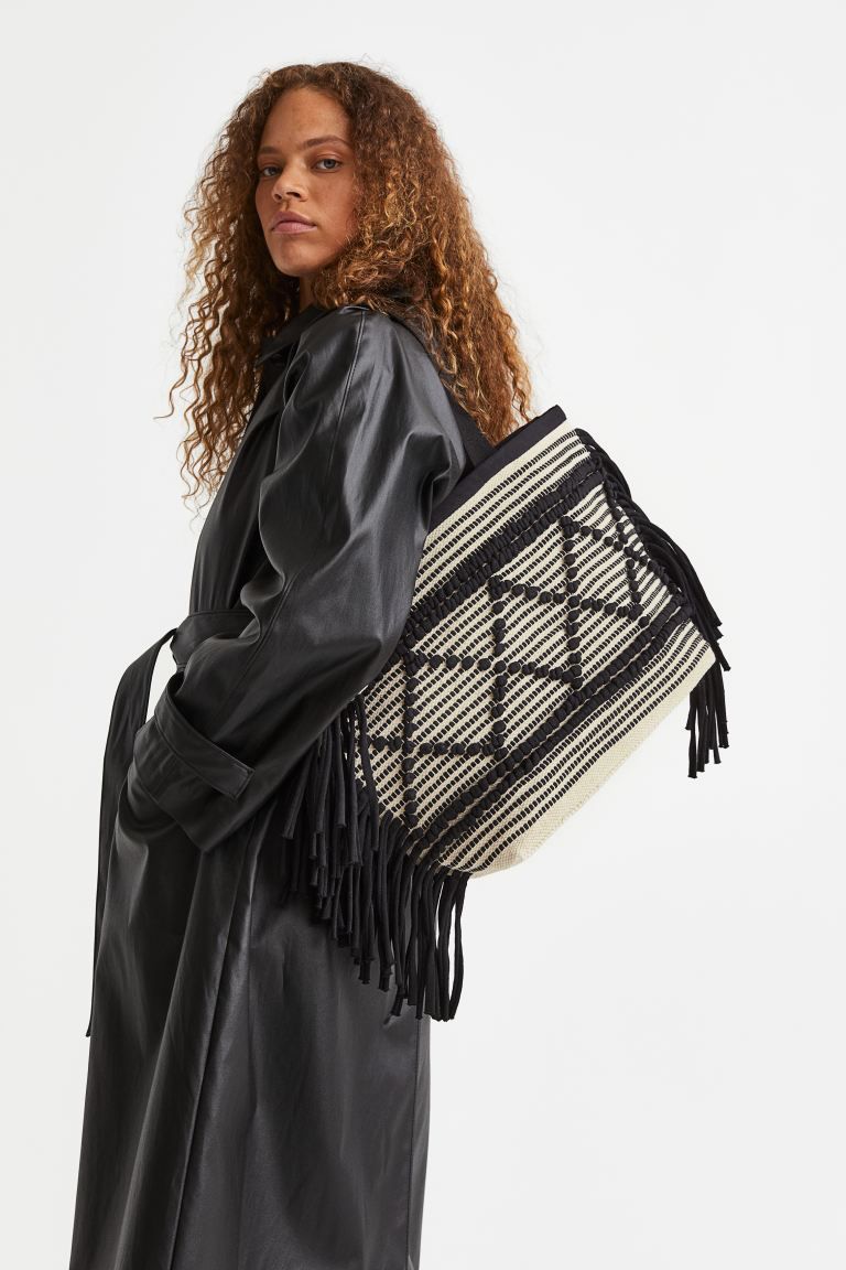 Jacquard-weave Shopper | H&M (US)