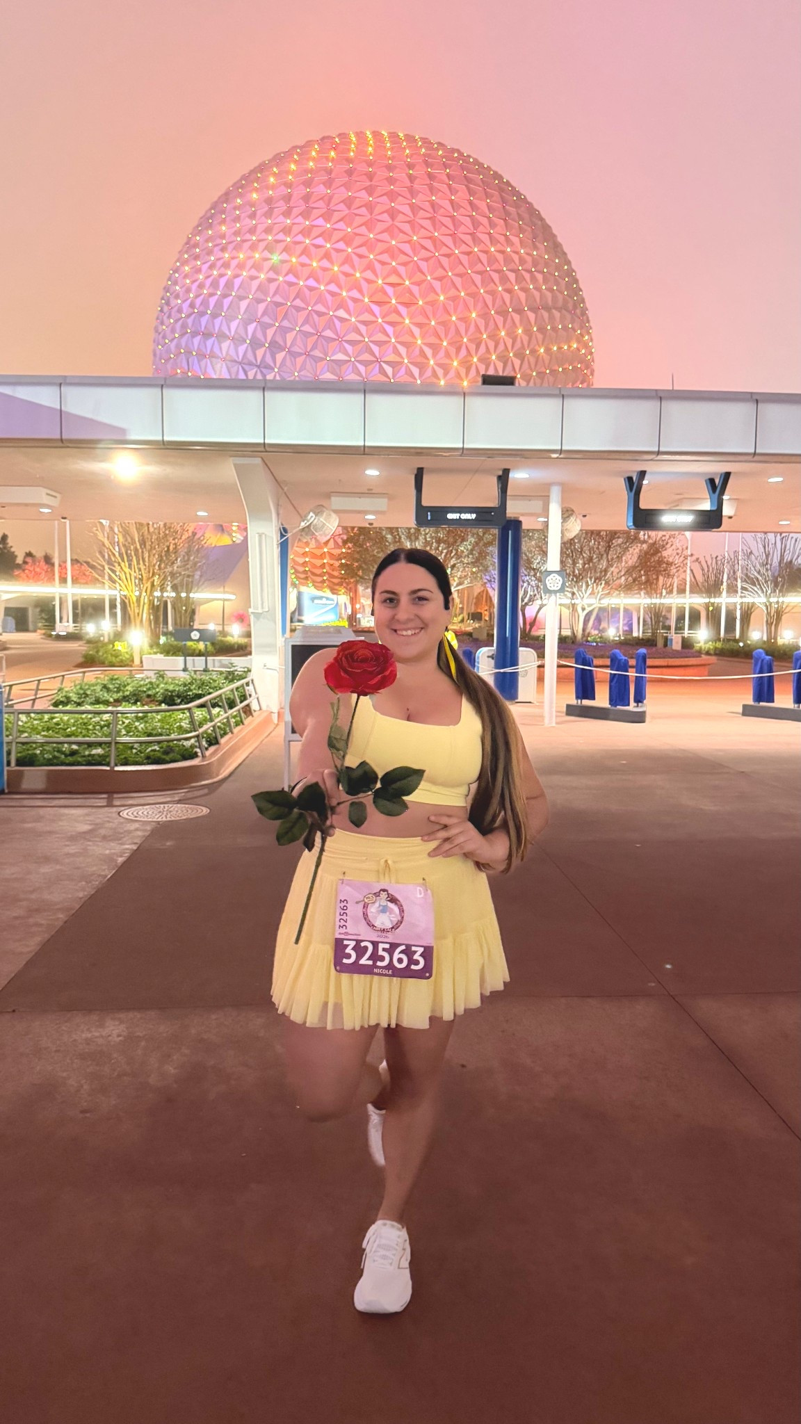 Rundisney Outfit - Belle Disneybound 