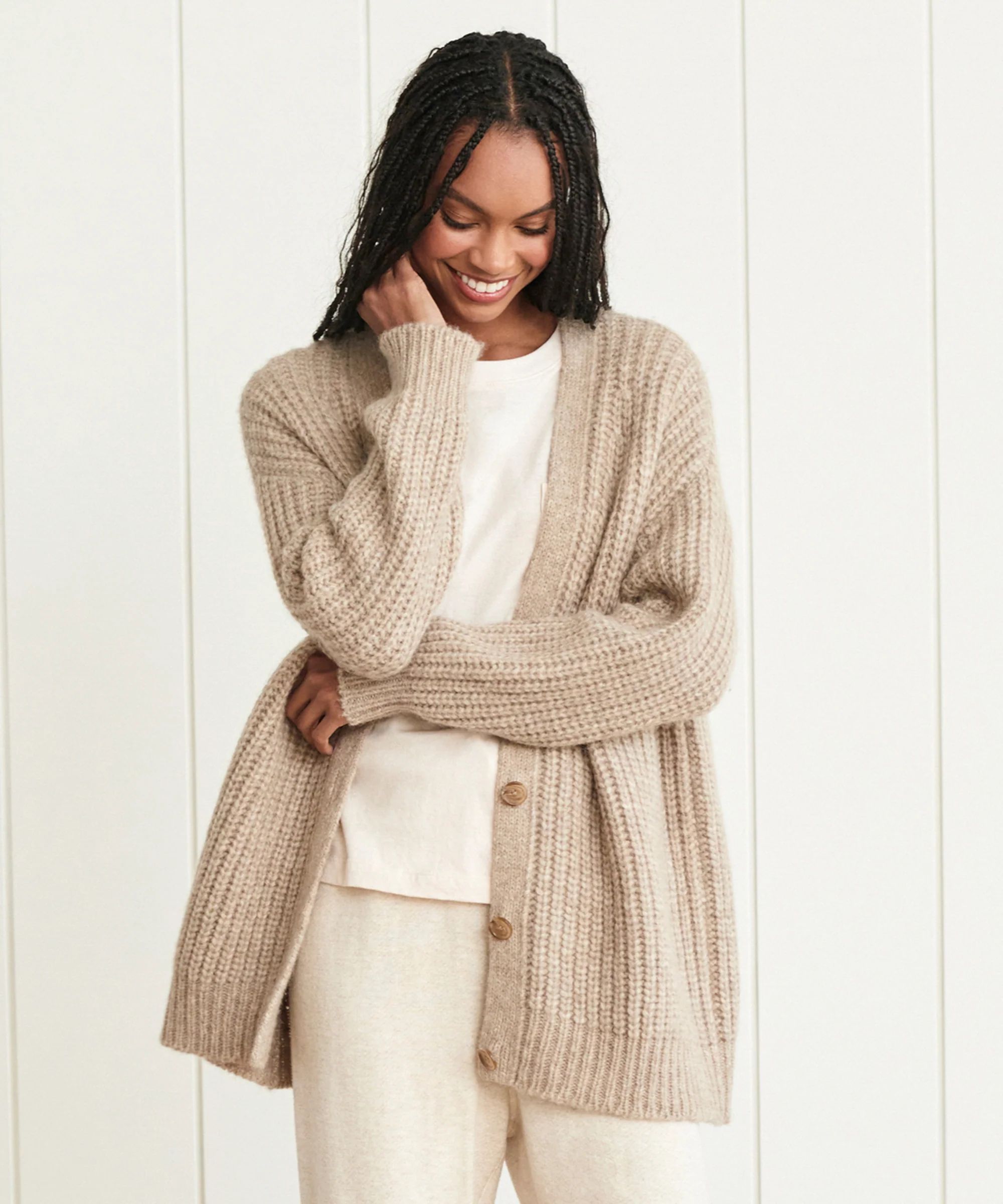 Alpaca Cocoon Cardigan | Jenni Kayne