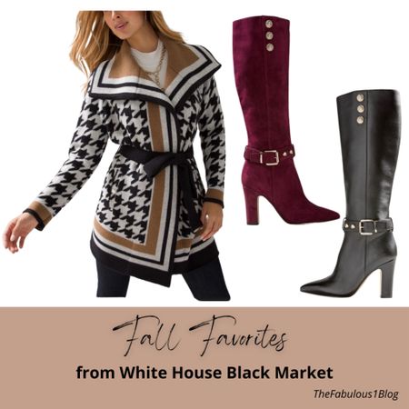 Fall & Winter fashion from White House Black Market! 
#FallFashion FallStyles #WinterFashion #WinterStyle #FallBoots #Ootd 

#LTKSeasonal #LTKHoliday #LTKCyberweek
