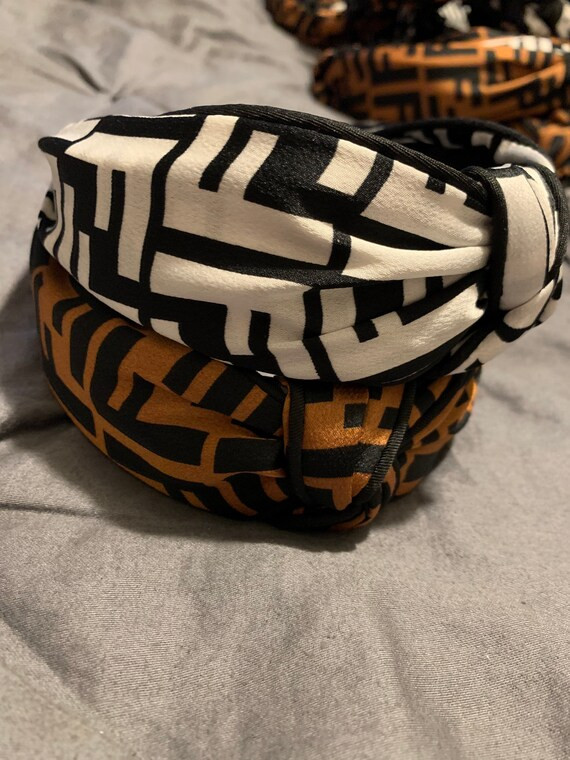 Designer Fendi inspired headbands | Etsy (US)