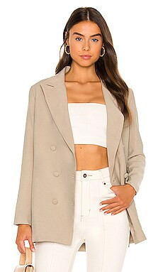 SNDYS Hills Blazer in Olive from Revolve.com | Revolve Clothing (Global)