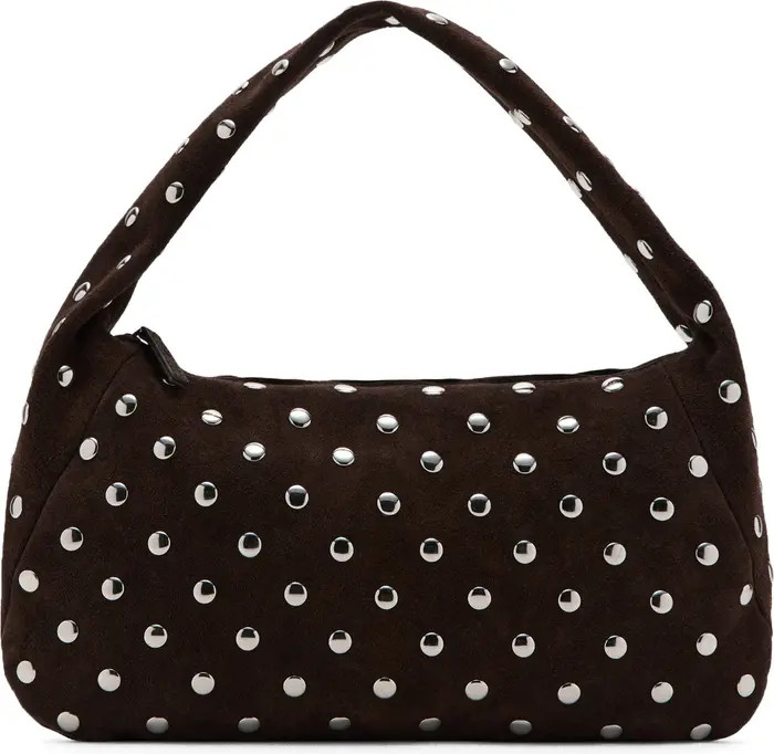 Studded Suede Shoulder Bag | Nordstrom