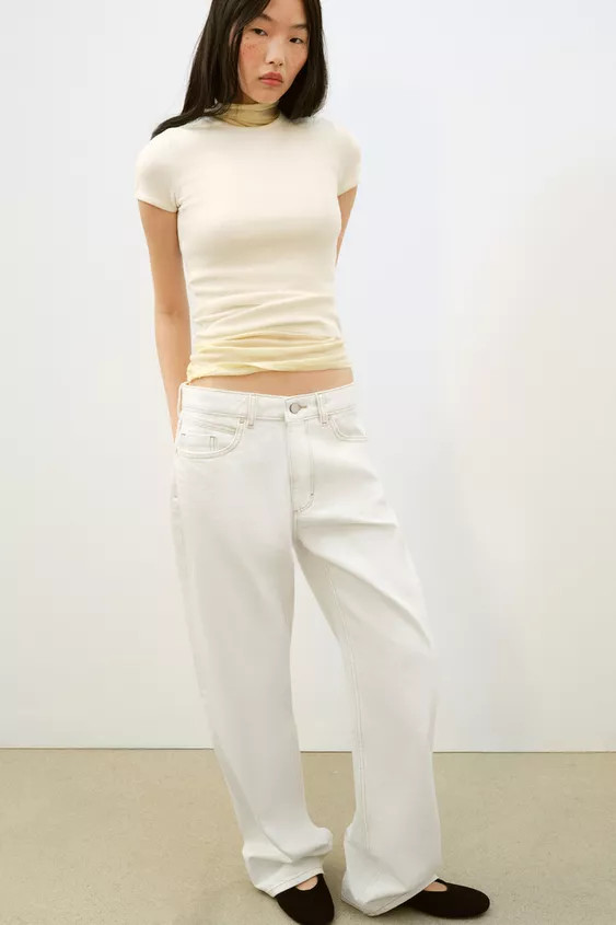 RIBBED T-SHIRT | Zara US