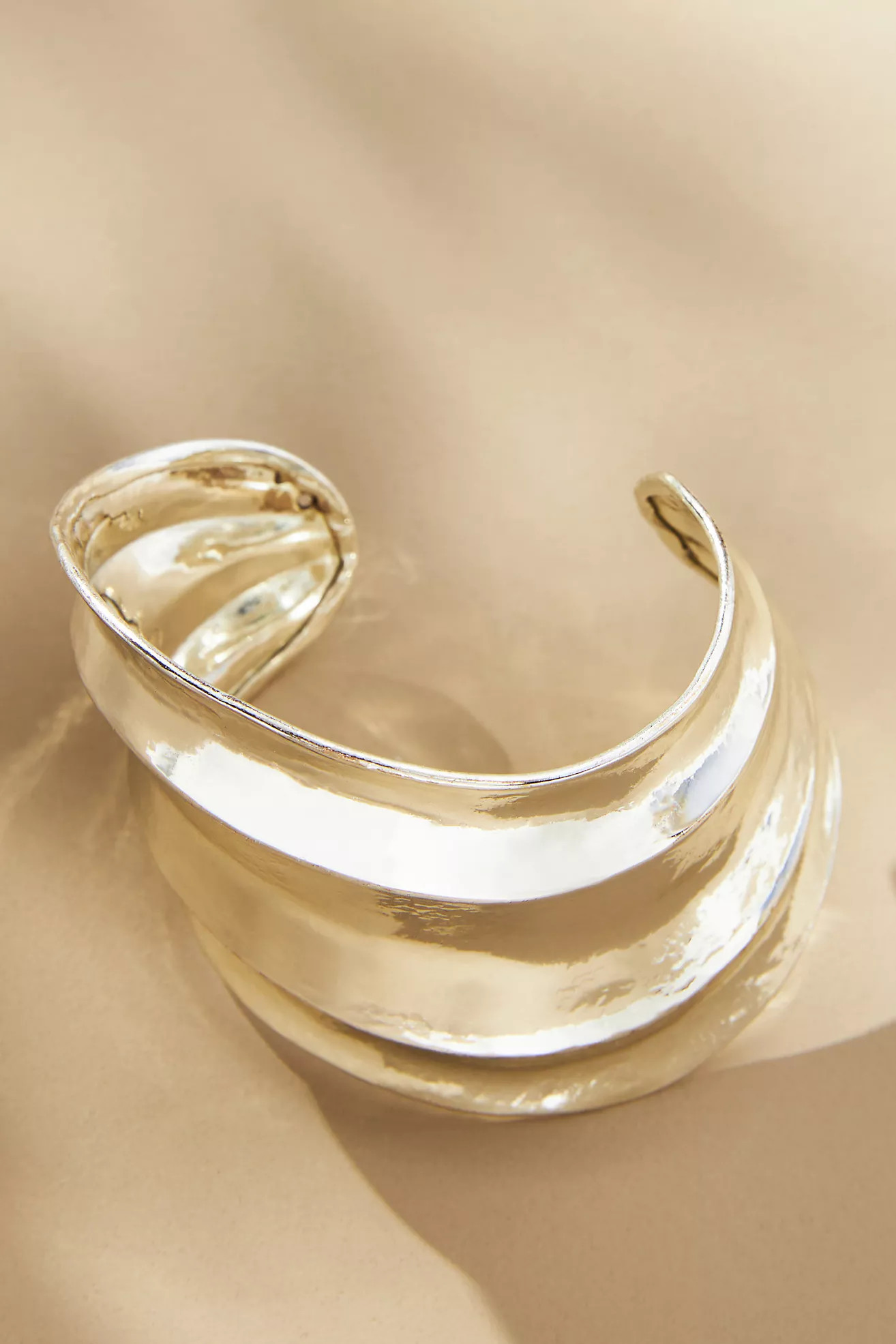 Ribbed Cuff Bracelet | Anthropologie (US)