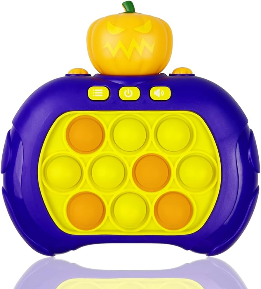 Anditoy Halloween Pop Quick Push Game, Handheld Light up Bubble Fidget Game Toy for Kids Boys Gir... | Amazon (US)