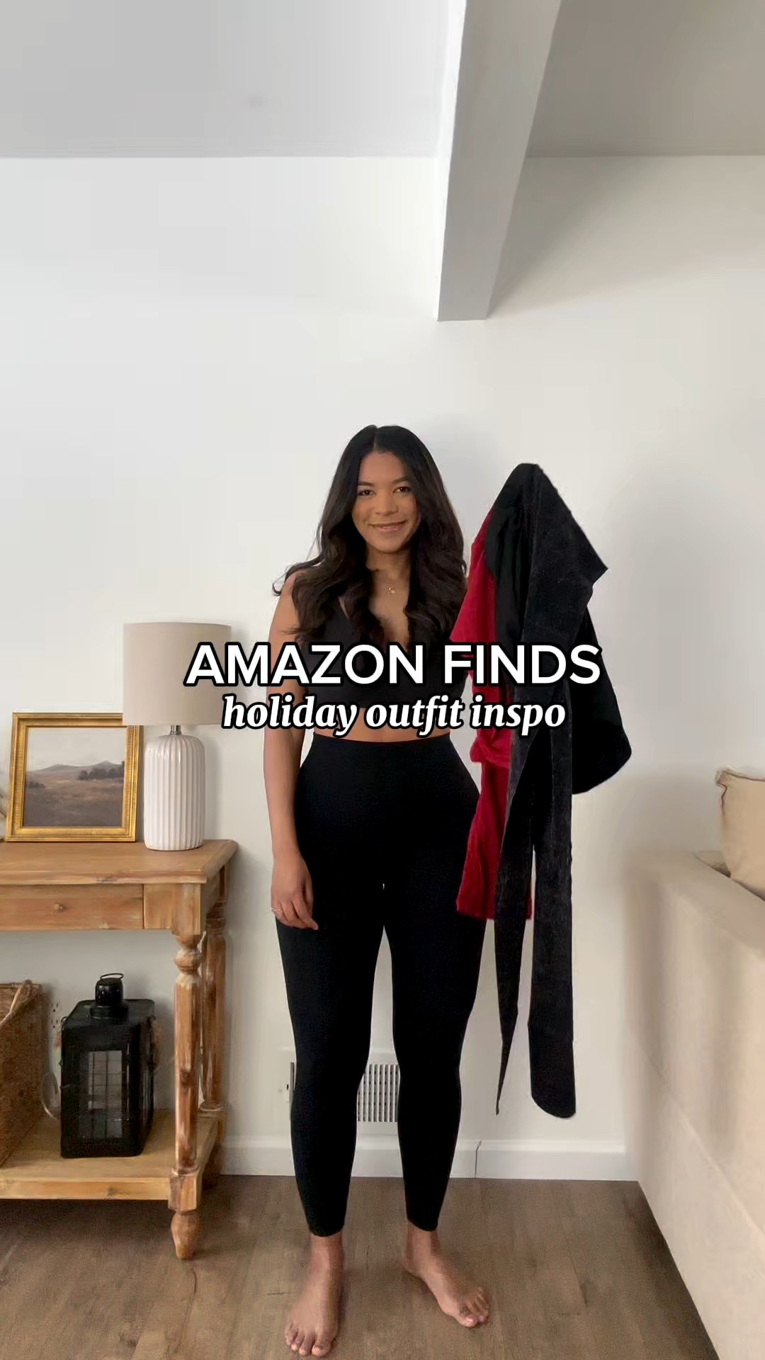 Amazon holiday outfit! Stretchy skort! Midsize friendly wearing size large! Medium top! Smoothing top, swap the red for black for new years look! 

#LTKHoliday #LTKMidsize #LTKFindsUnder50