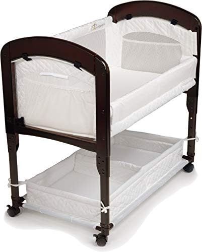 Arm's Reach Cambria Wooden Co-Sleeper - Baby Bedside Sleeper Bassinet or Freestanding Bassinet, f... | Amazon (US)