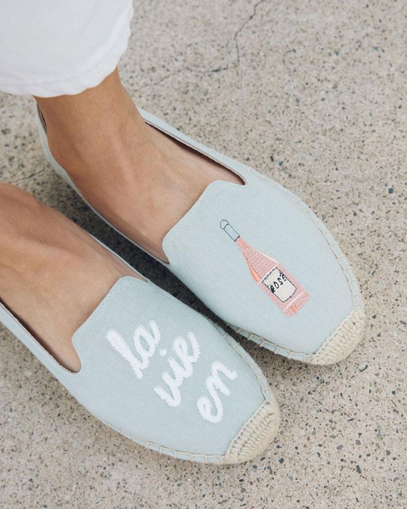 La Vie En Rose Smoking Slipper | Soludos