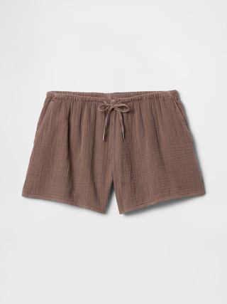Crinkle Gauze Easy Shorts | Gap (US)