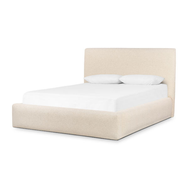 Quincy Lisbon Cream Queen Bed | Scout & Nimble