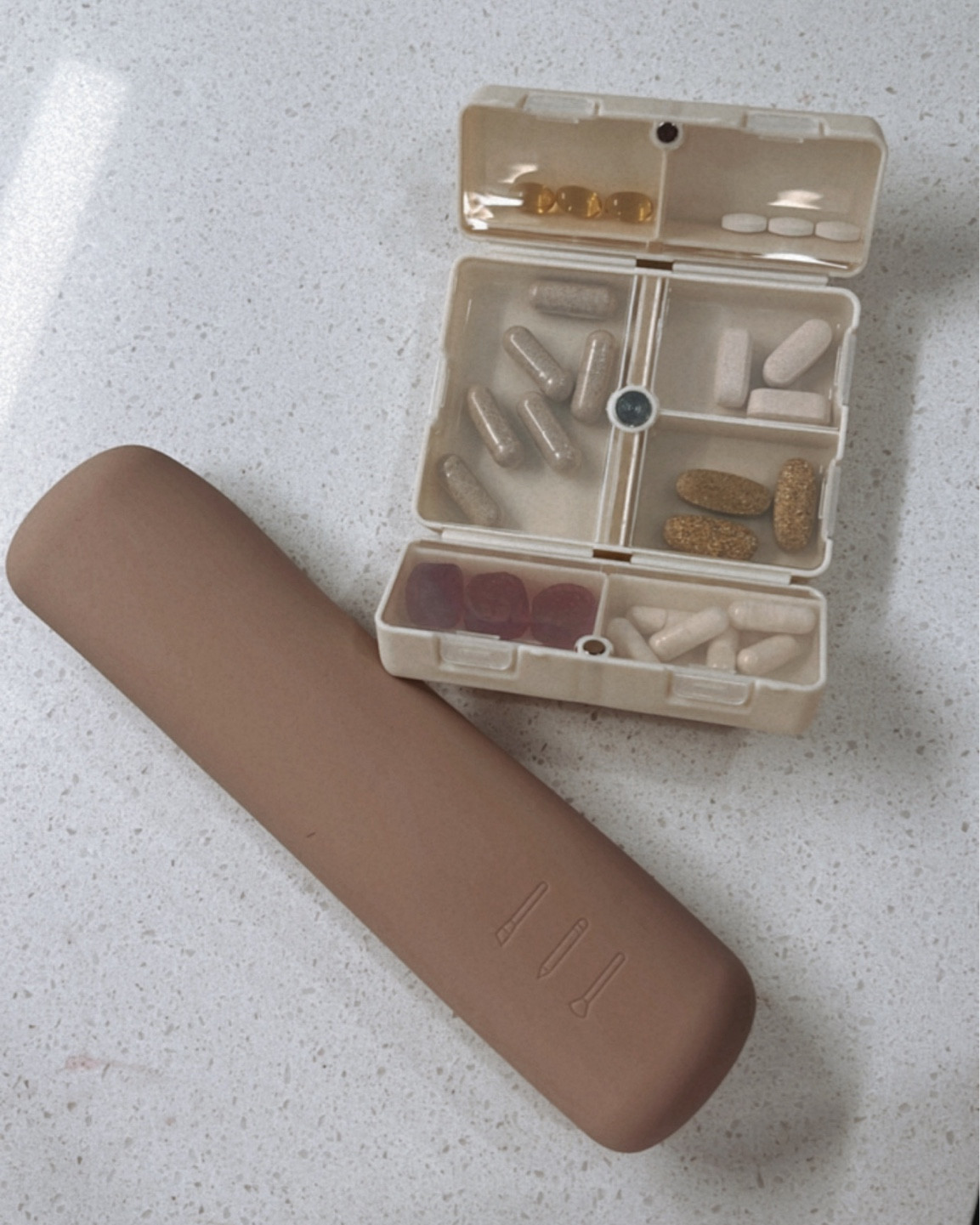 Amazon travel essentials- make up brush holder and pill holder 

#LTKtravel #LTKunder50 #LTKGiftGuide