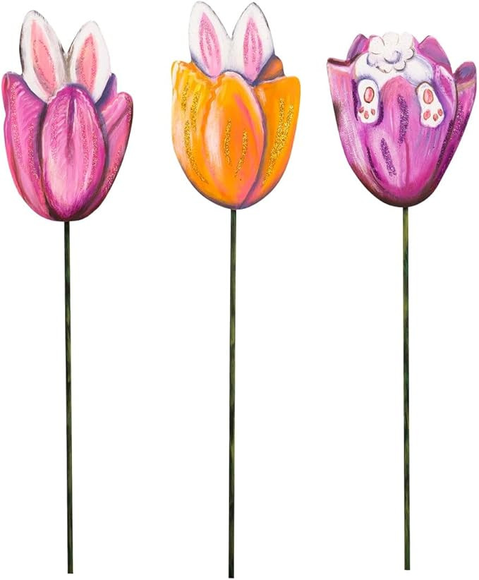 The Round Top Collection-Secret Tulips, S/3 Decorative Ornament | Amazon (US)