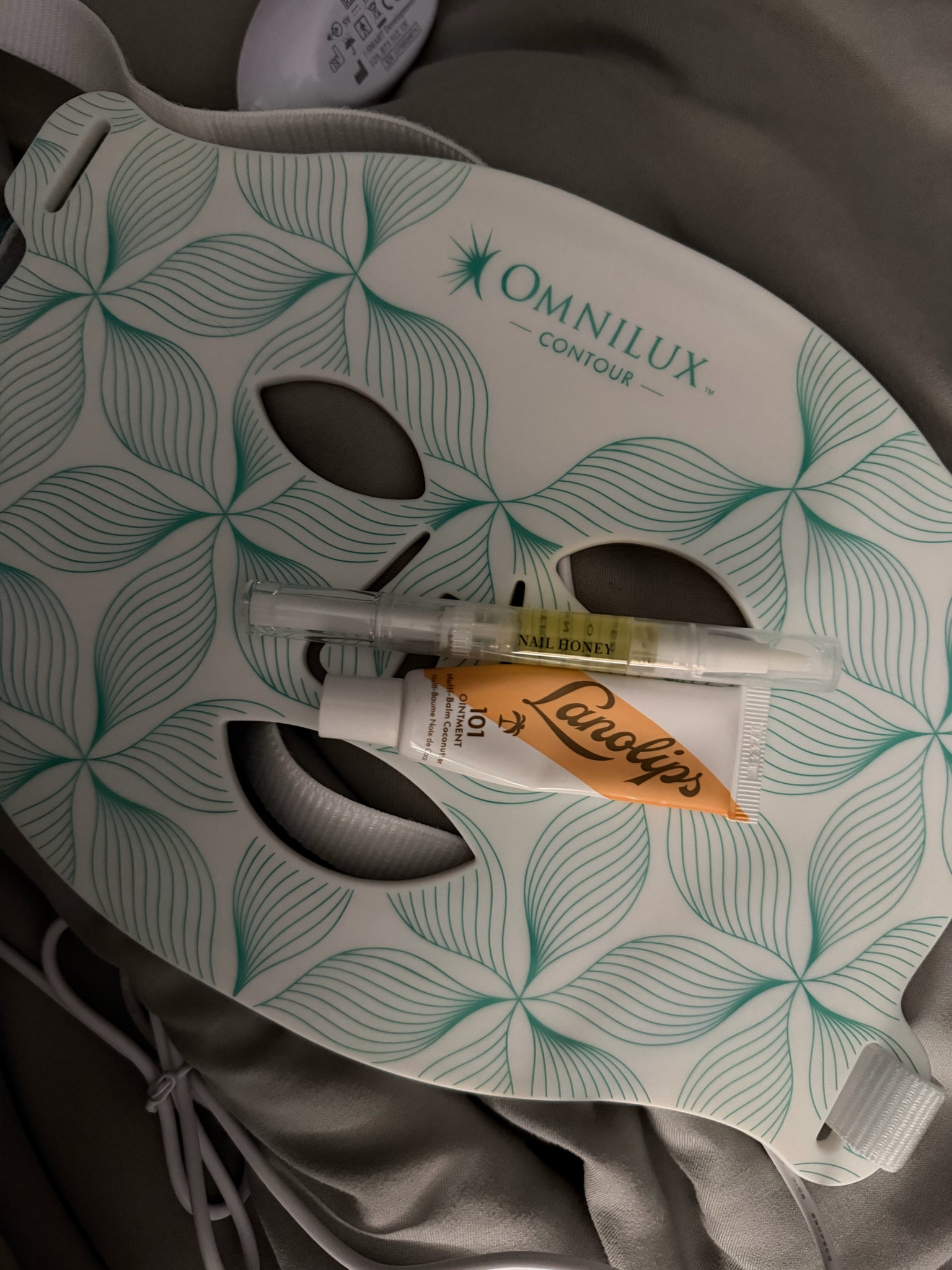 the nighttime glow up routine 
✨Omnilux Red Light Therapy Mask
✨ Honey nail cuticle oil
✨ Lanolips 101 lip treatment

#LTKBeauty #LTKMothersDay #LTKselfcare