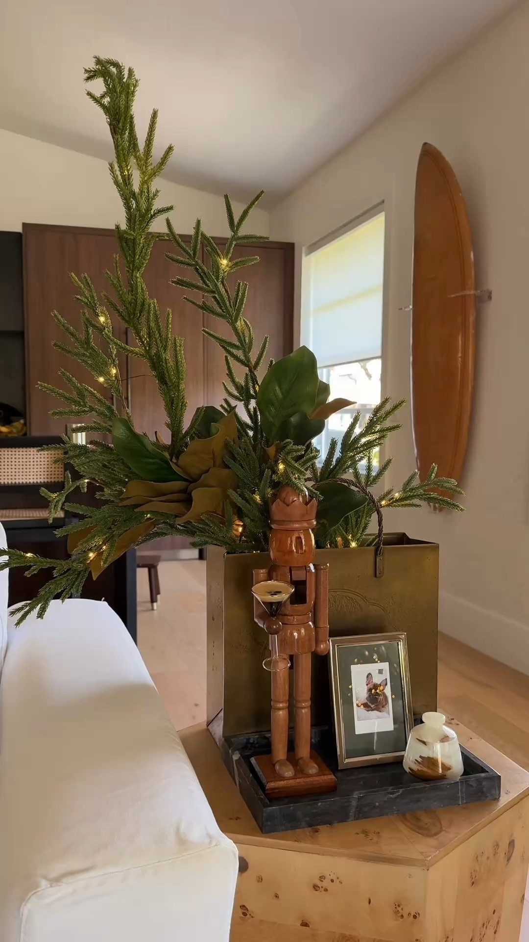 The best lit branches and so easy to style!!! The first arrangement has 2 stems and the other one has 3 stems. They take 3 AA batteries and I use the rechargeable ones  

#LTKGiftGuide #LTKHome #LTKHoliday