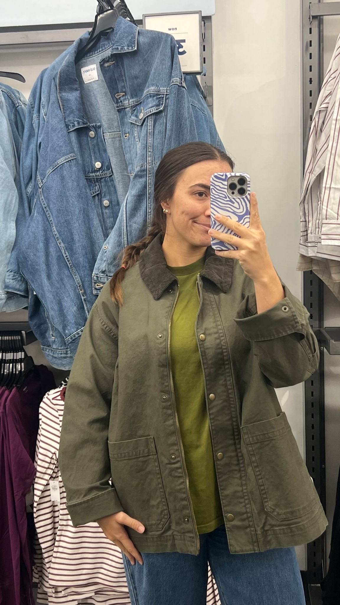the most adoooorable jacket at old navy!!

This was a large but the medium also fit. I was just vibing with the oversized look!!!

#LTKFindsUnder100 #LTKWorkwear #LTKFallSale