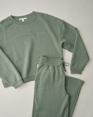 Magnolia Olivine Straight Leg Loungewear Set | Magnolia