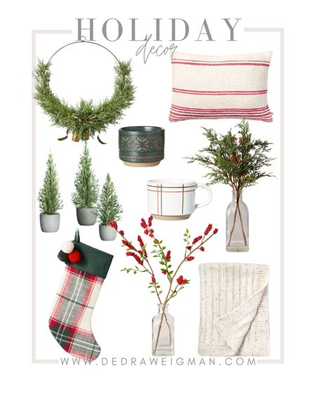 Classic Christmas decor ✨ Loving these Hearth & Hand Christmas decor finds from Target.

#christmasdecor #holidaydecor #christmaswreath #stockings #targethome 

#LTKHoliday #LTKSeasonal #LTKunder50