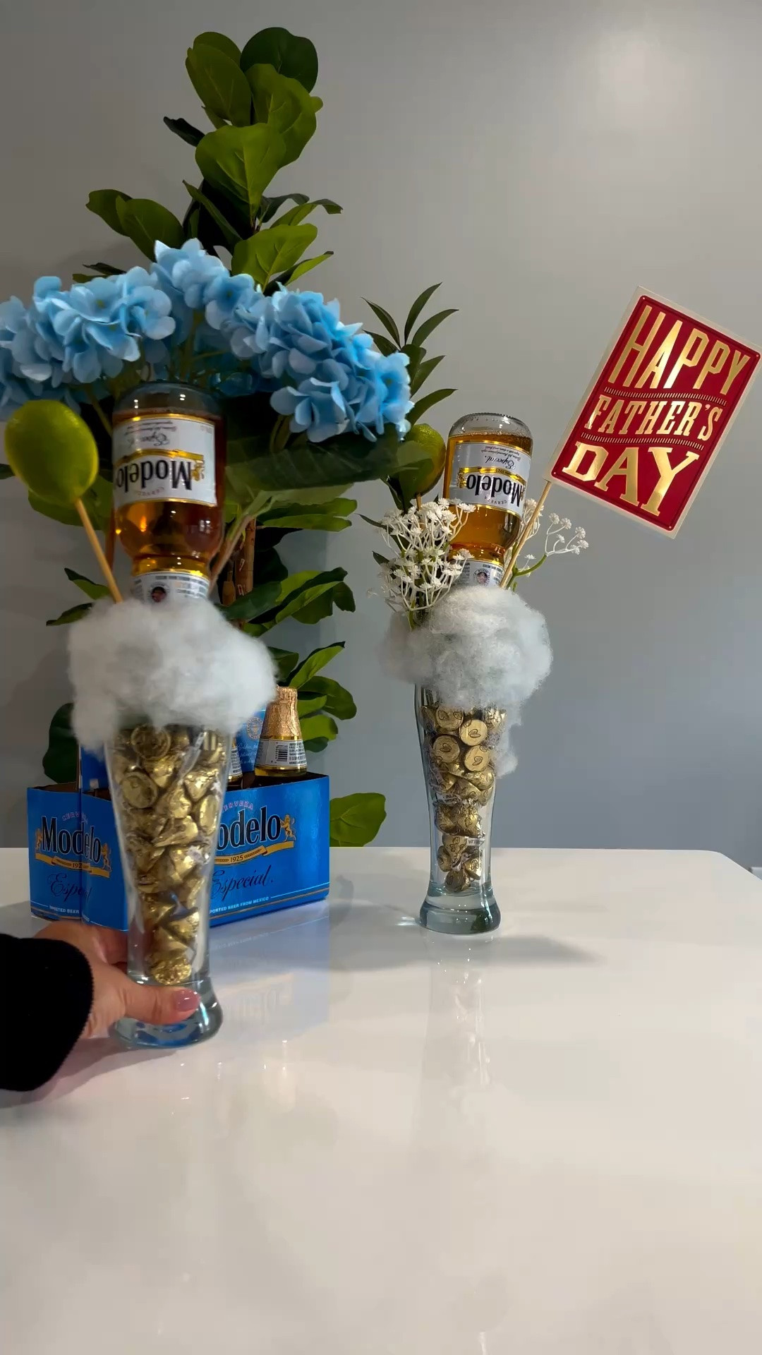 Looking for a fun Father’s Day gift idea? I made this easy and cute DIY with Modelo Especial and chocolate kisses. 
Honestly, it’s such an easy way to make Dad feel special without spending a lot of time or money.
Perfect for celebrating Dad this Father’s Day!

#fathersdaygiftideas #diyideas #fathersday2026 #giftsfordad #diy

#LTKdayinmylife #LTKvlog #LTKmomlife