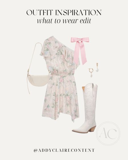 Country Concert Summer Outfit- Feminine Outfit & Styling

Hair bow outfit/ summer mini dress/ Zach Bryan concert outfit/ Women's cowboy boots/ White cowboy boots/ country concert outfit ideas/ country concert fits/ country concert dress outfit/ Nashville outfit/ Morgan wallen concert outfit/ Luke combs concert outfit/ Riley green concert outfit/ costal cowgirl/ western outfit idea/ Amazon country concert/ festival outfits/ 2024 festival fits/ Feminine style/ preppy outfit

#LTKSeasonal #LTKStyleTip #LTKFestival