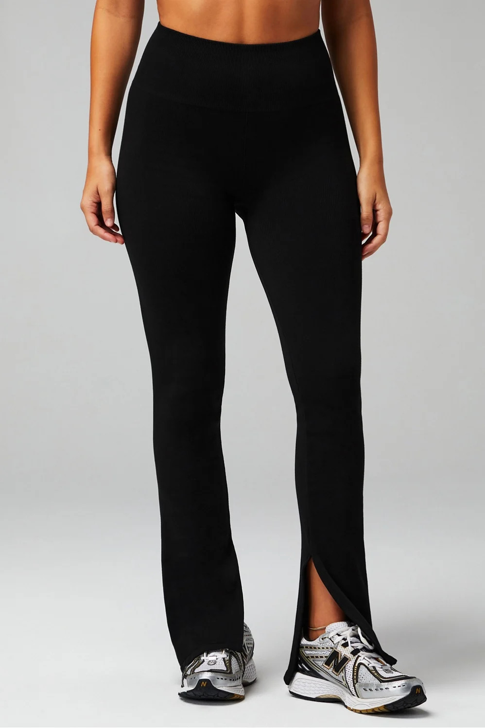 Cloud Seamless High-Waisted Split Flare | Fabletics - North America