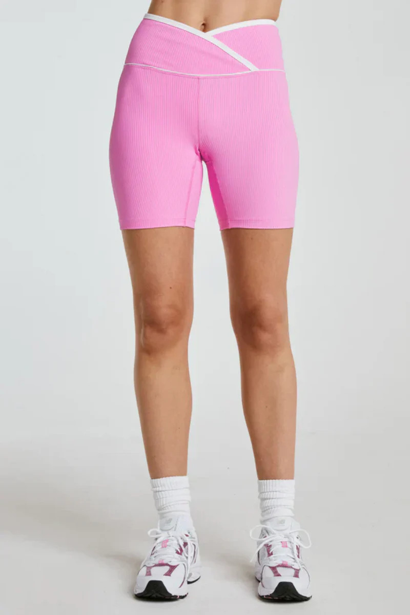 Ribbed Two Tone Veronica Short | Year of Ours