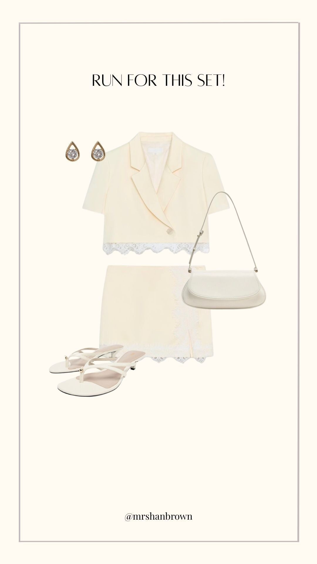 Wow girls run!!! The shorts version of this sold out instantly 

Butter yellow, lace, co-ord, mini skirt, matching set, summer outfit, holiday outfit

#LTKuk #LTKspring #LTKsummer