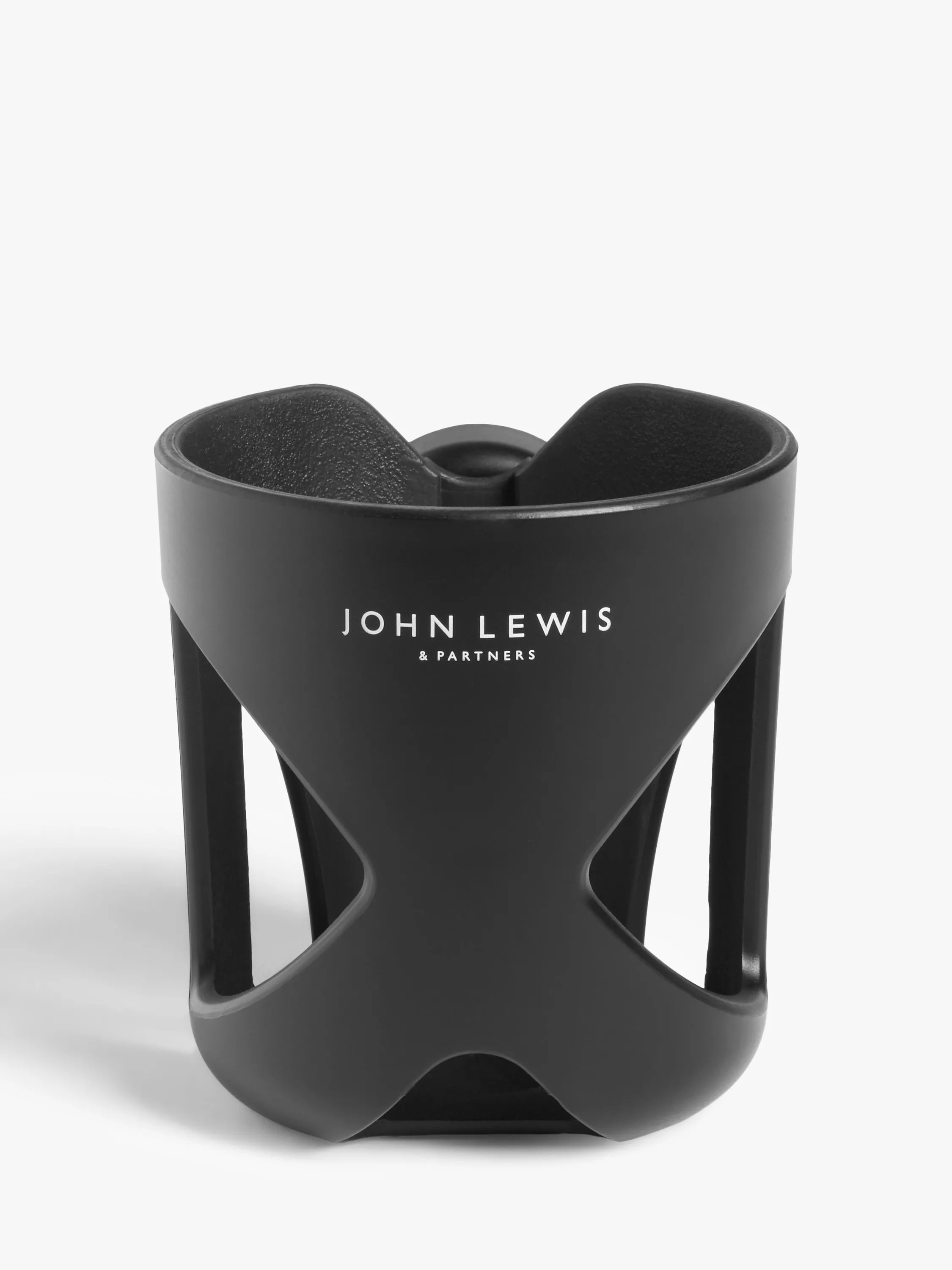 John Lewis ANYDAY Pushchair Cup Holder, Black | John Lewis (UK)