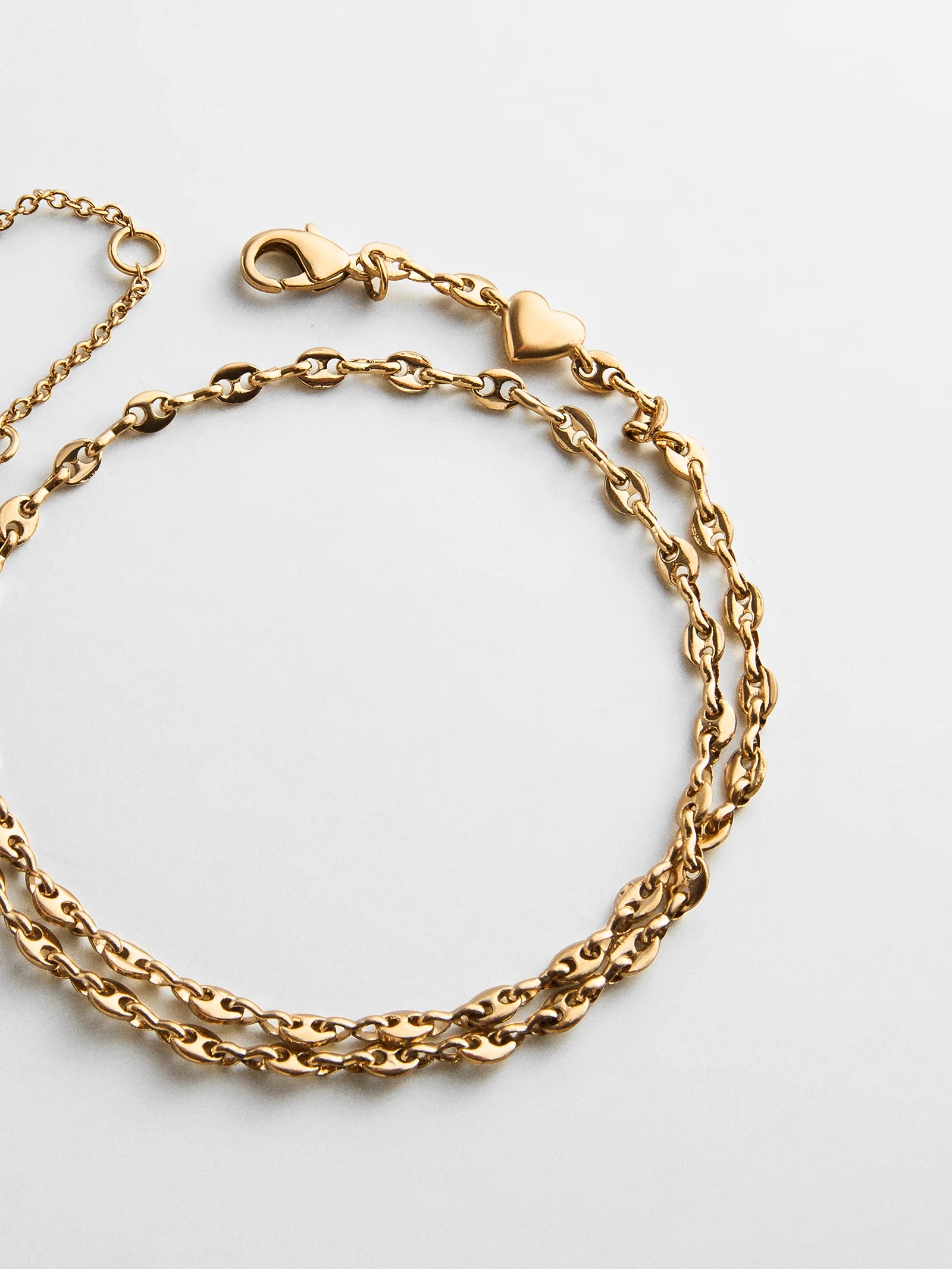 Thalia Waterproof Anklet - Gold | BaubleBar