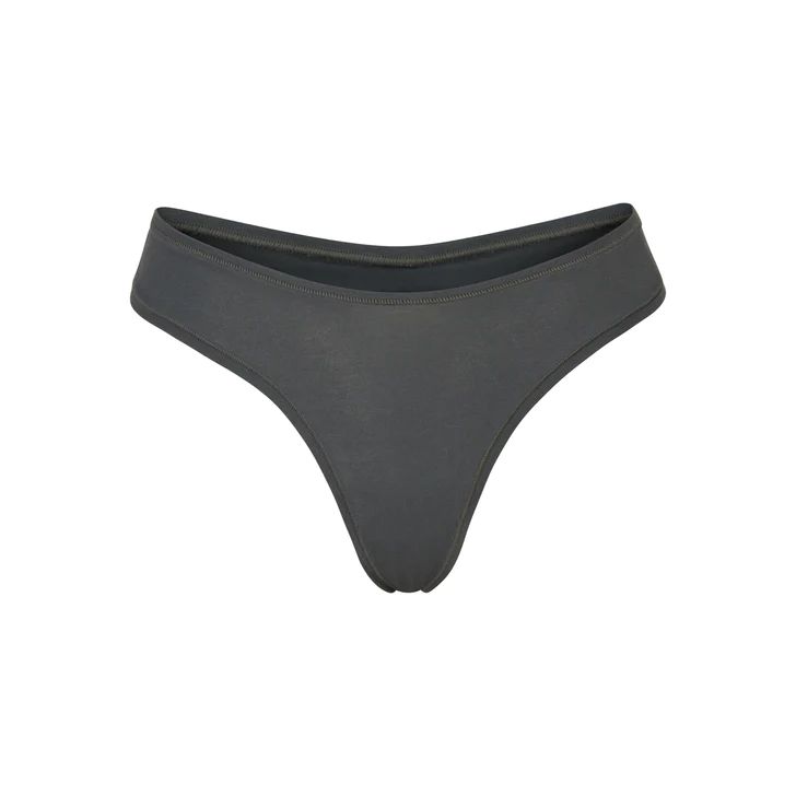 COTTON JERSEY DIPPED THONG | SKIMS (US)